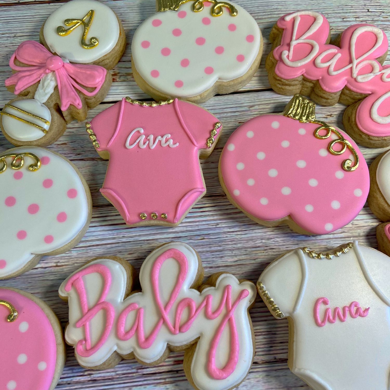 BABY HAND DECORATED COOKIES