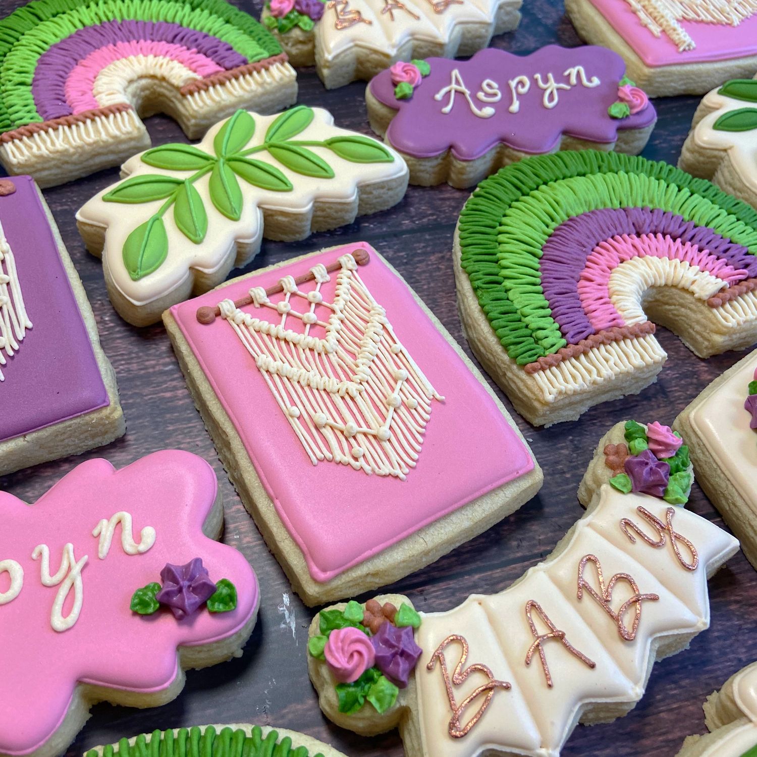 BABY HAND DECORATED COOKIES