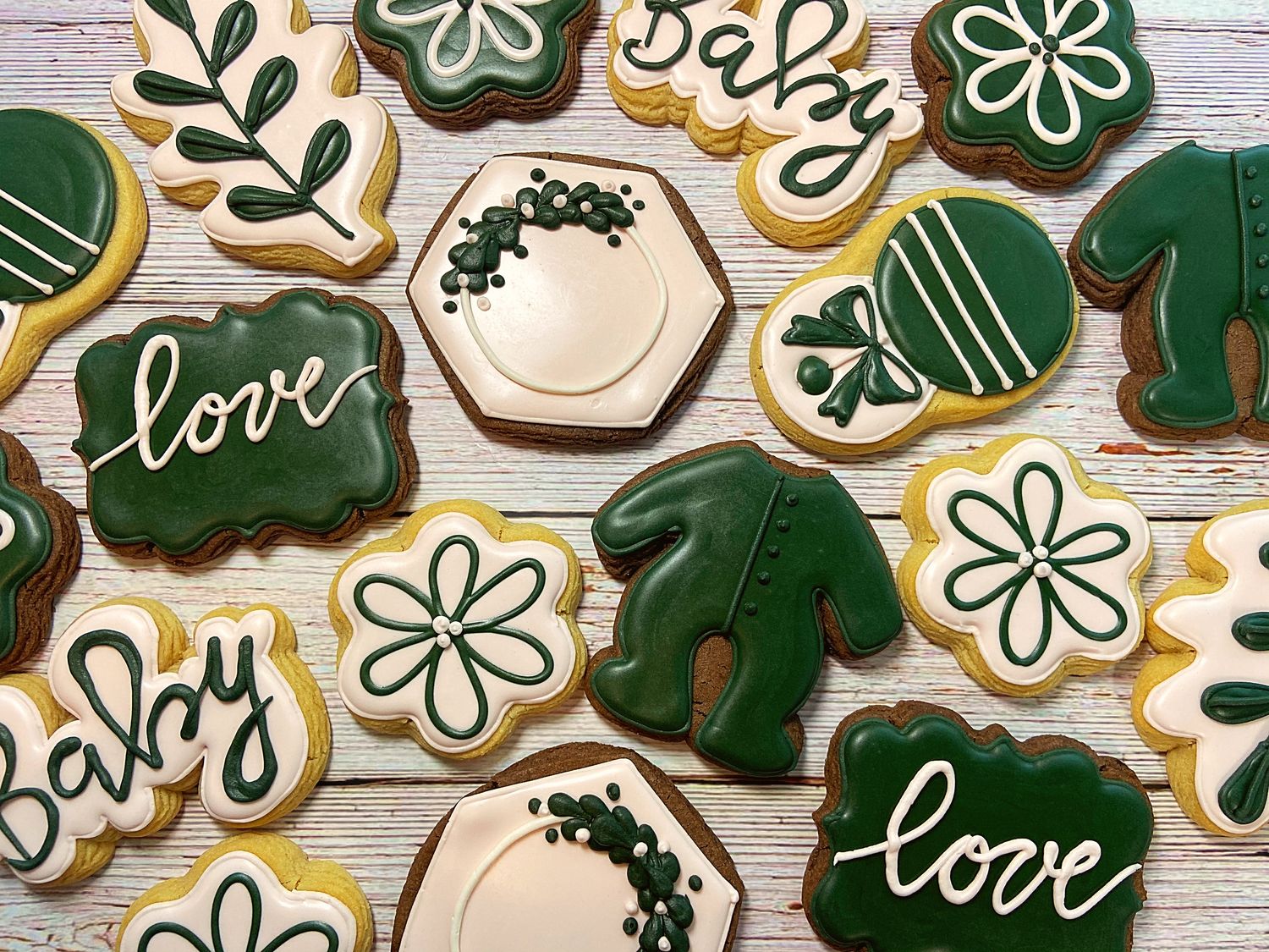 BABY HAND DECORATED COOKIES