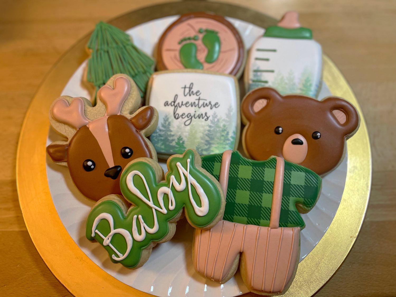 BABY HAND DECORATED COOKIES