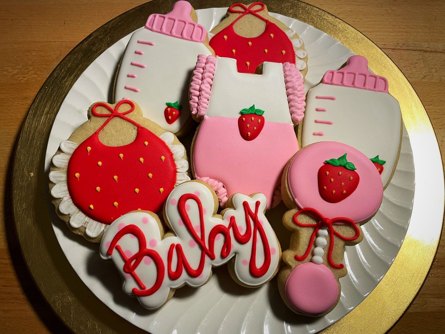 BABY HAND DECORATED COOKIES