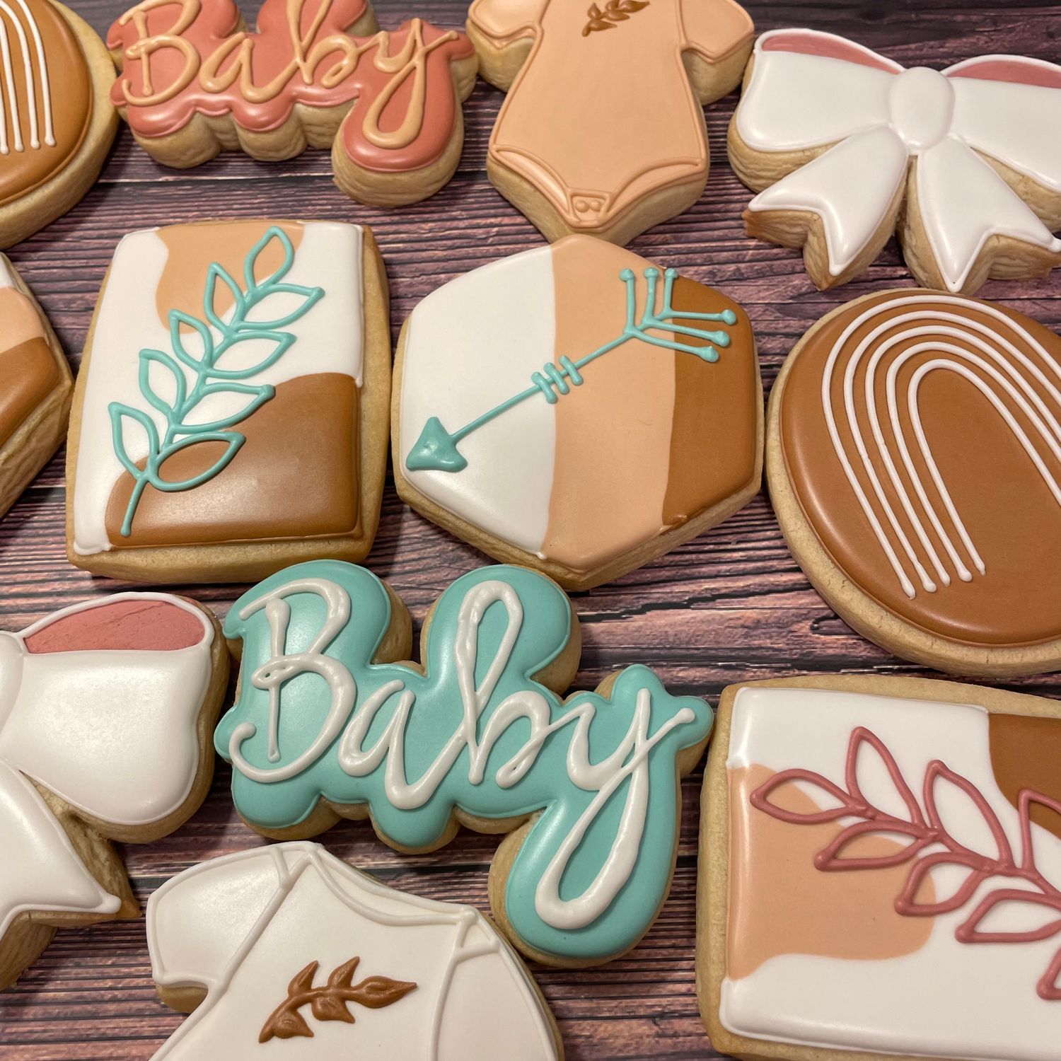 BABY HAND DECORATED COOKIES