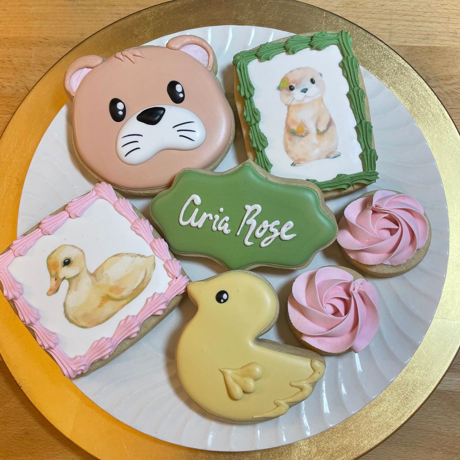 BABY HAND DECORATED COOKIES