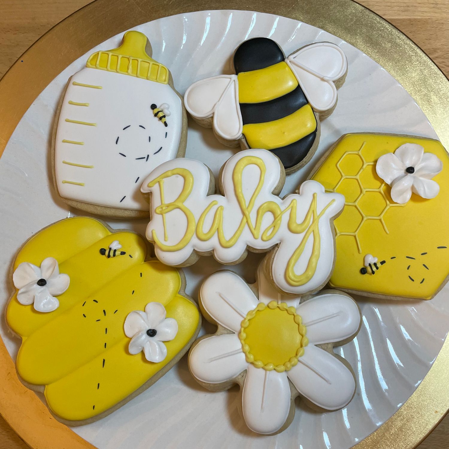BABY HAND DECORATED COOKIES