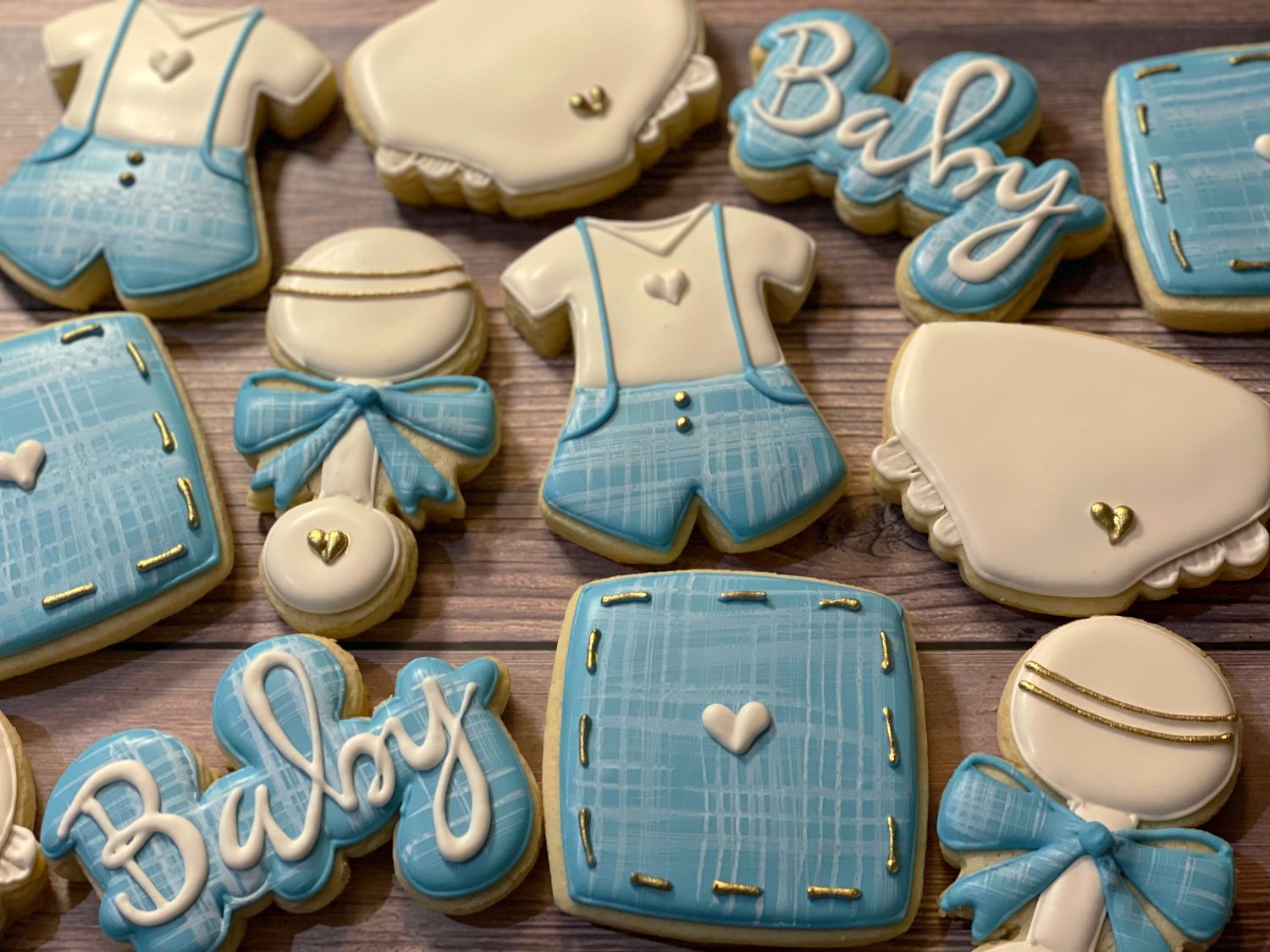 BABY HAND DECORATED COOKIES