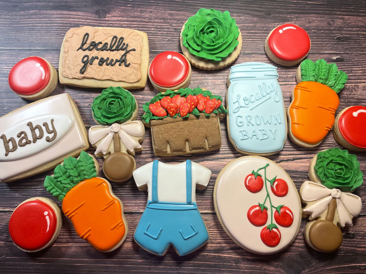 BABY HAND DECORATED COOKIES