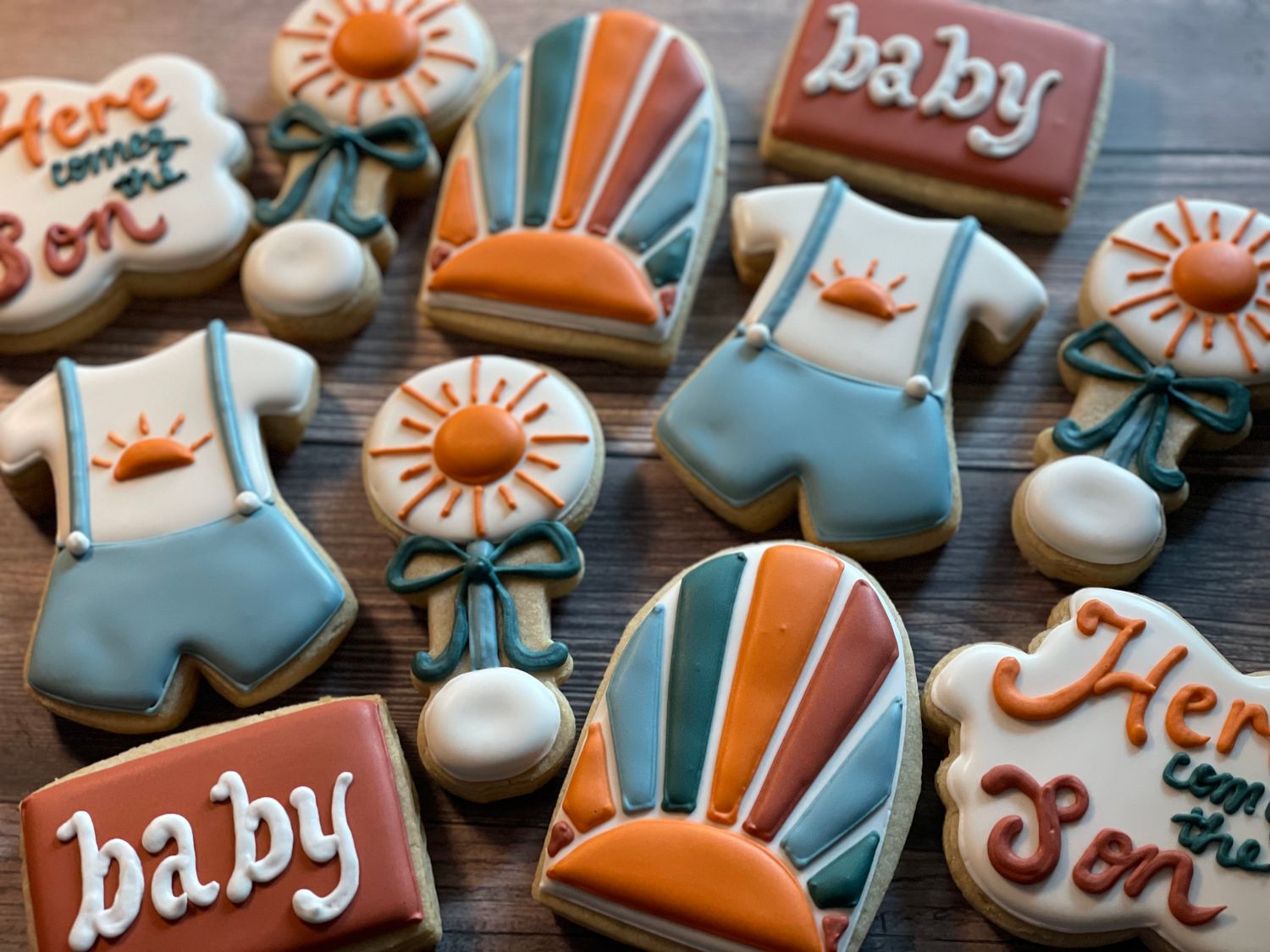 BABY HAND DECORATED COOKIES