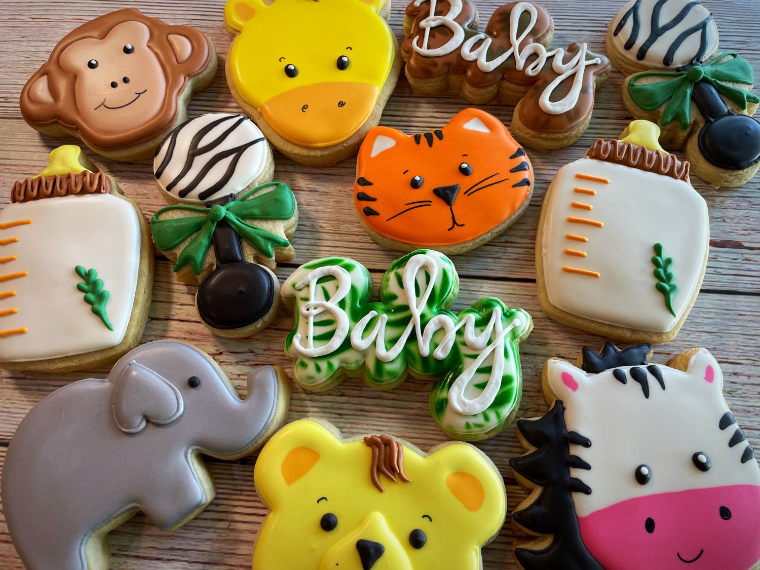 BABY HAND DECORATED COOKIES