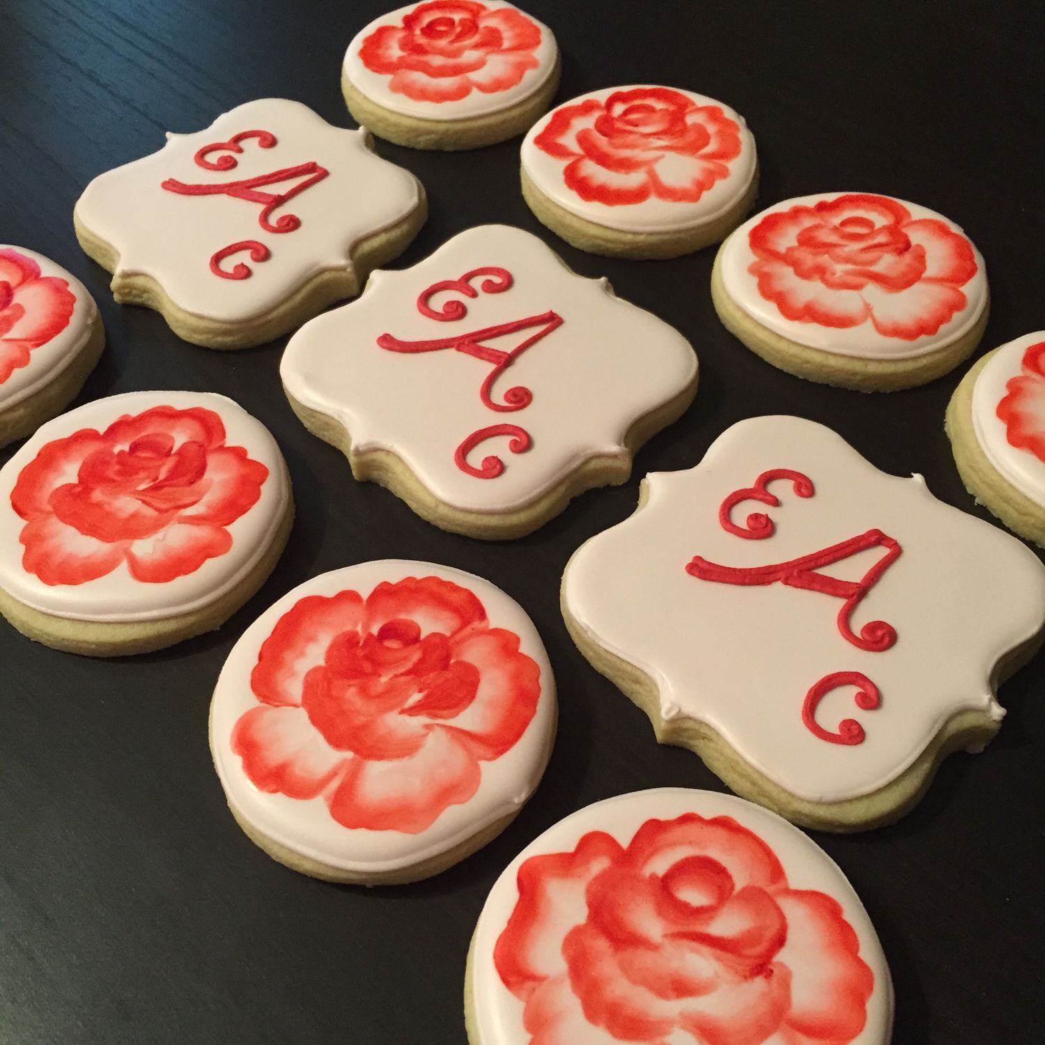 BRIDAL HAND DECORATED COOKIES