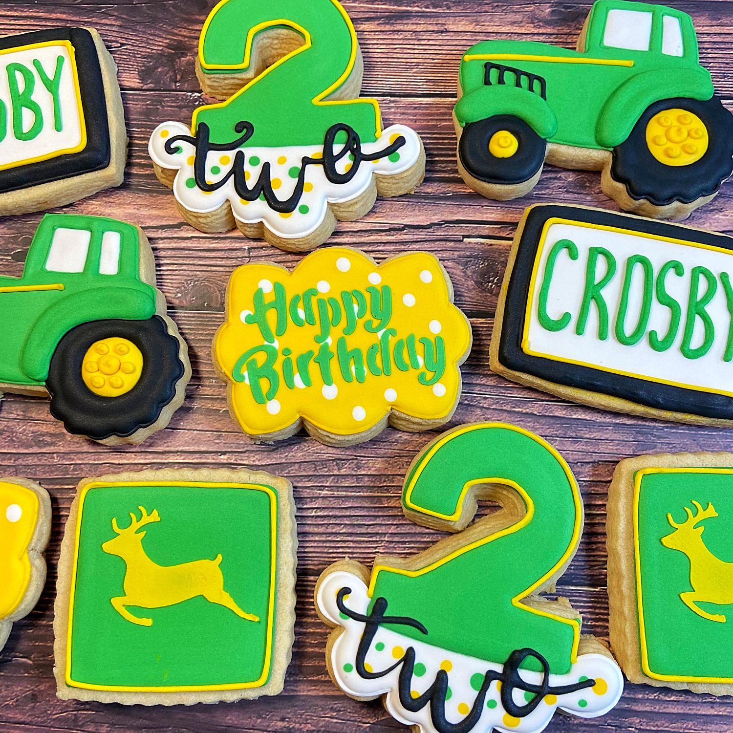 BIRTHDAY HAND DECORATED COOKIES