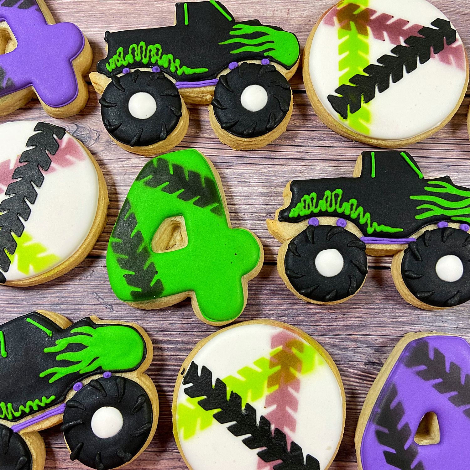 BIRTHDAY HAND DECORATED COOKIES