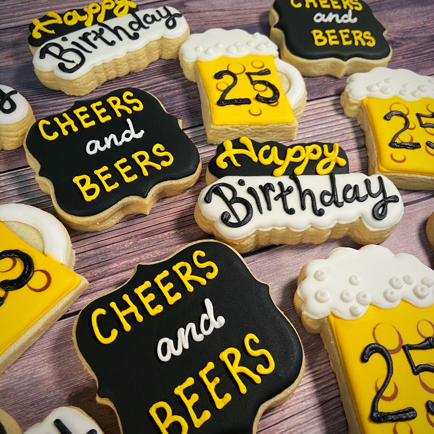 BIRTHDAY HAND DECORATED COOKIES