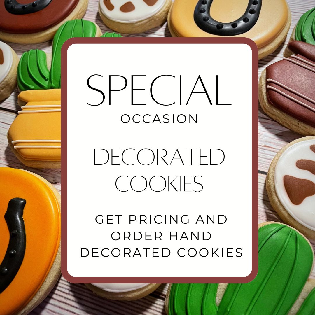 SPECIAL OCCASION DECORATED COOKIES