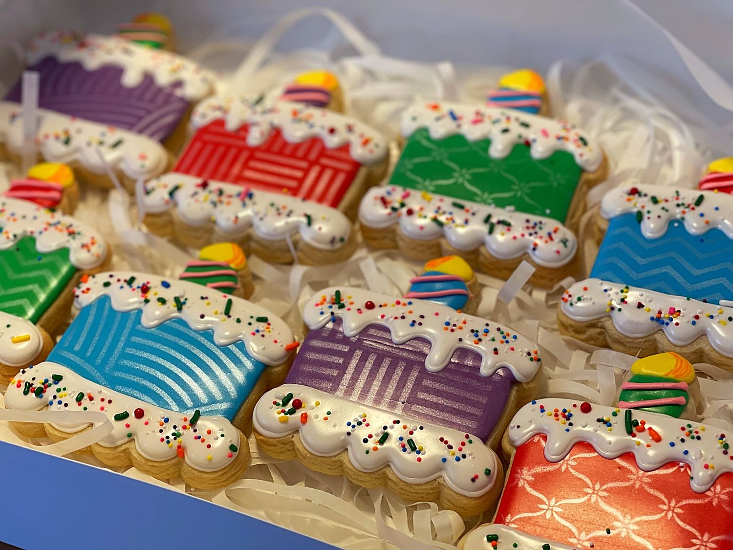 ALL ONE SHAPE DECORATED COOKIES ALL ONE SHAPE DECORATED COOKIES