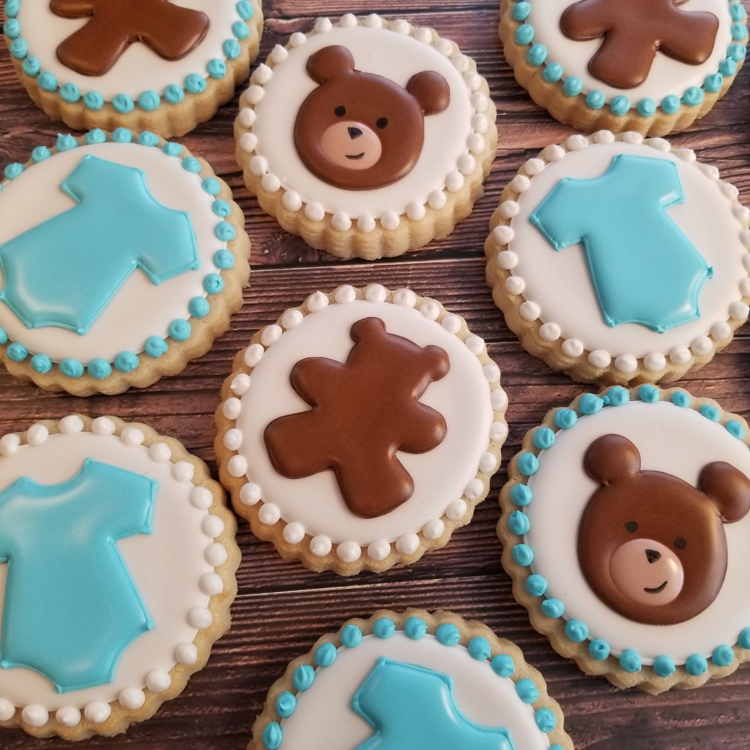 ALL ONE SHAPE DECORATED COOKIES ALL ONE SHAPE DECORATED COOKIES