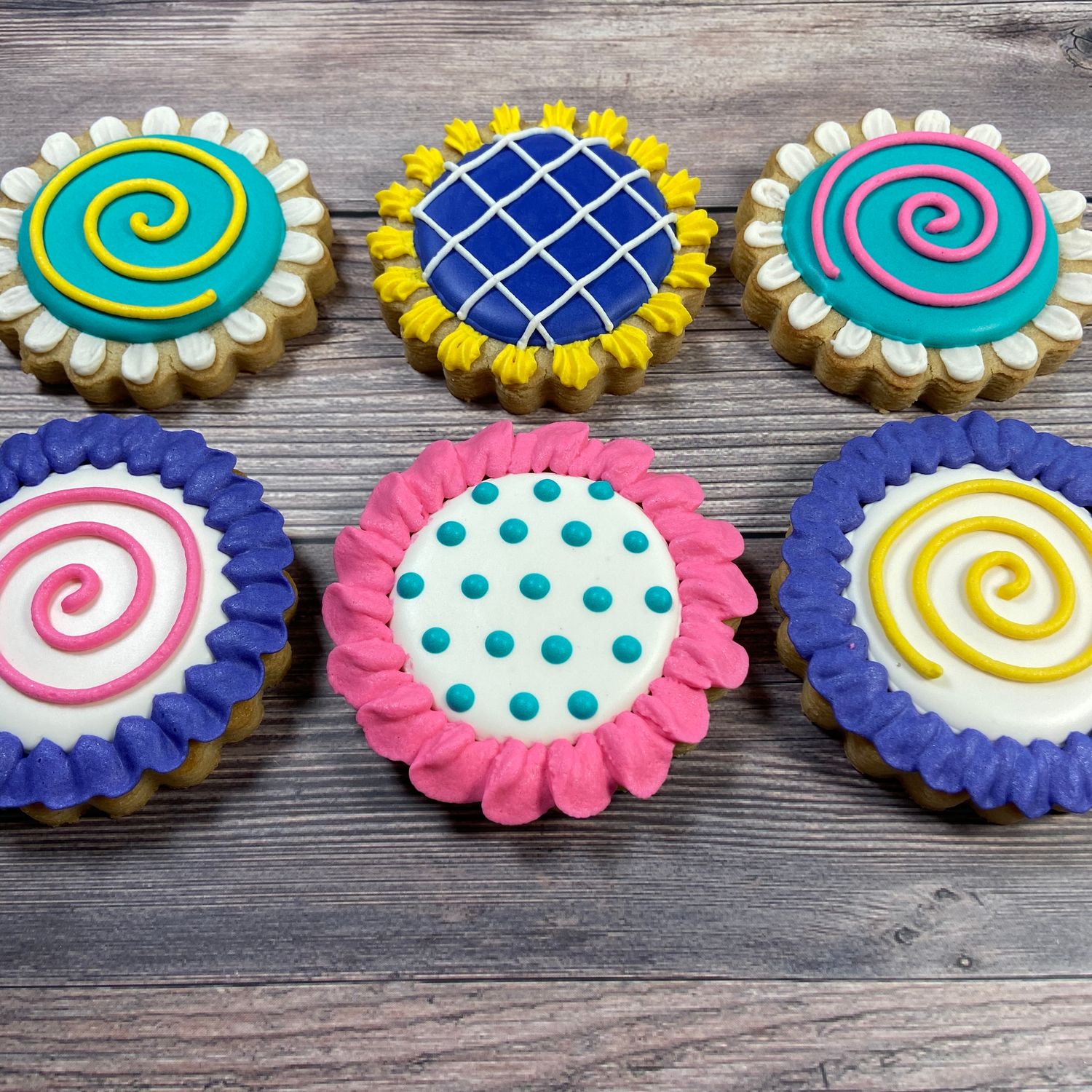 ALL ONE SHAPE DECORATED COOKIES ALL ONE SHAPE DECORATED COOKIES