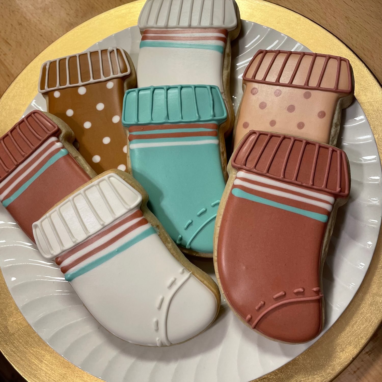 ALL ONE SHAPE DECORATED COOKIES ALL ONE SHAPE DECORATED COOKIES