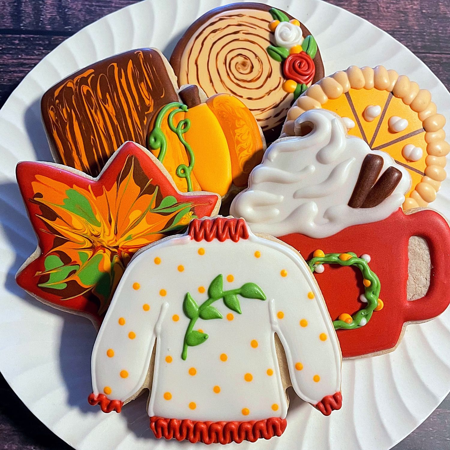 SWEATER WEATHER Cookie Decorating Workshop - SATURDAY, Oct 17th at 6 pm SWEATER WEATHER Cookie Decorating Workshop - SATURDAY, Oct 17th at 6 pm
