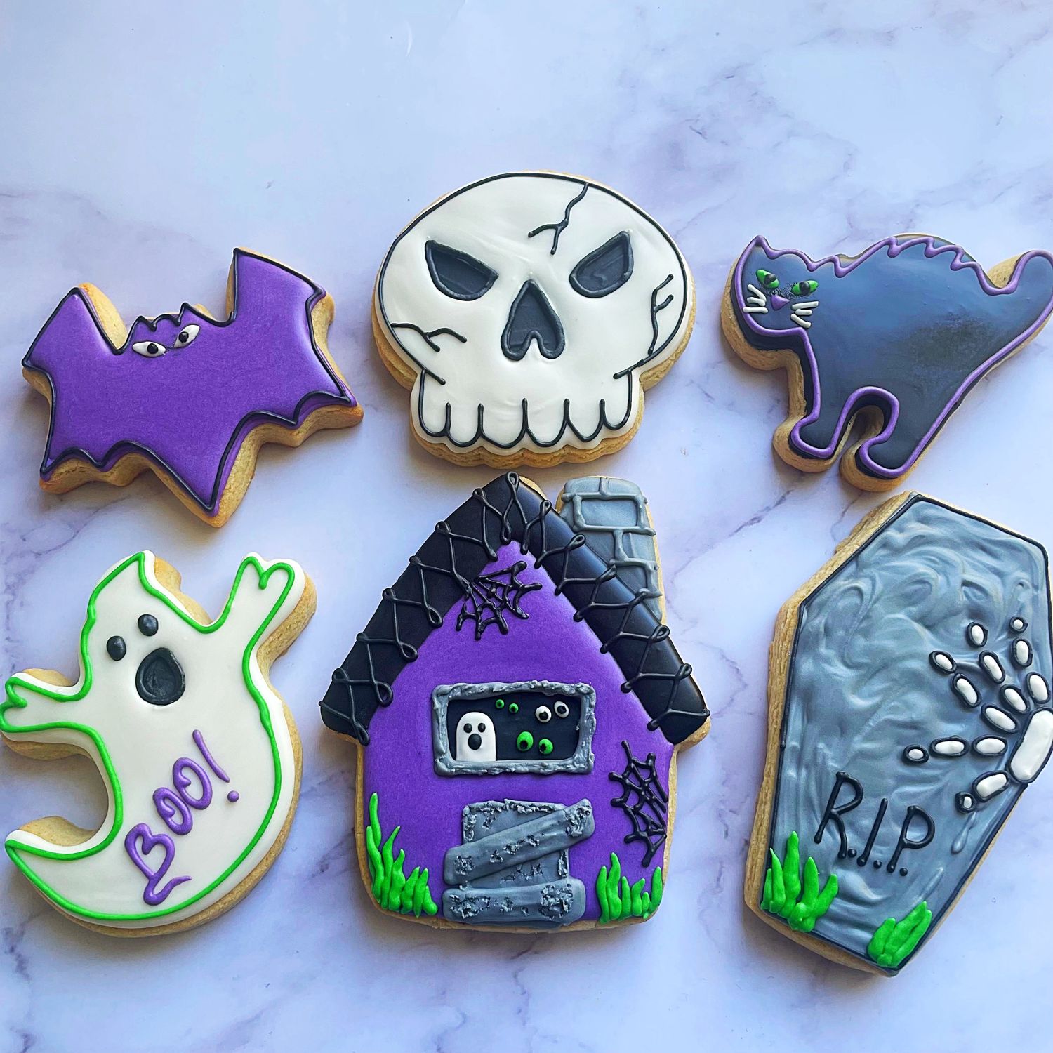 HAUNTED HOUSE Cookie Decorating Workshop - THURSDAY, Oct 15th at 6:30 pm