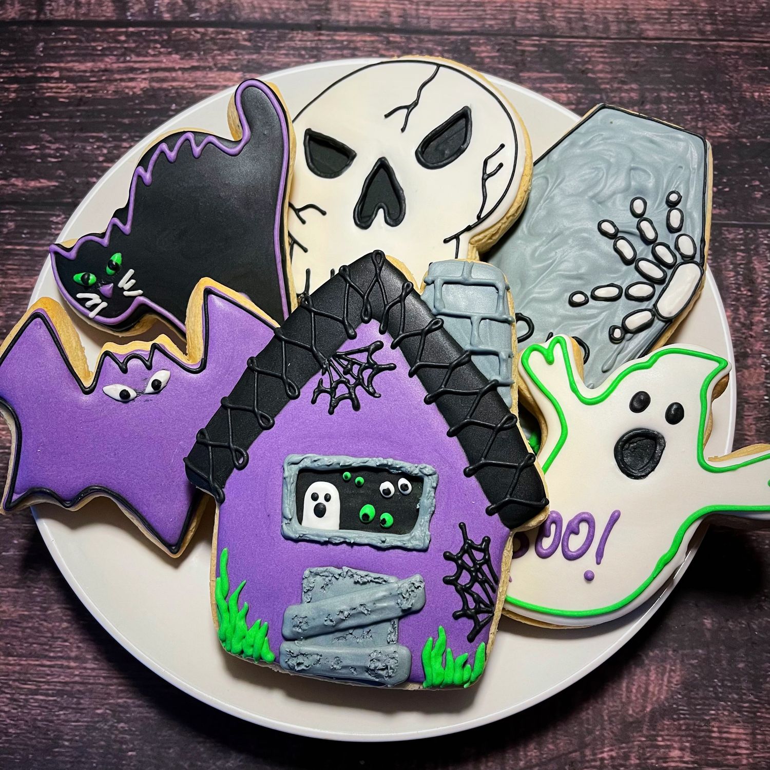 HAUNTED HOUSE Cookie Decorating Workshop - THURSDAY, Oct 15th at 6:30 pm