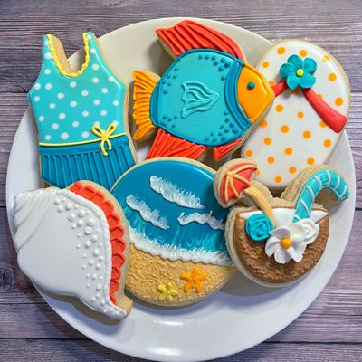 TROPICAL BEACH SET (Dozen)