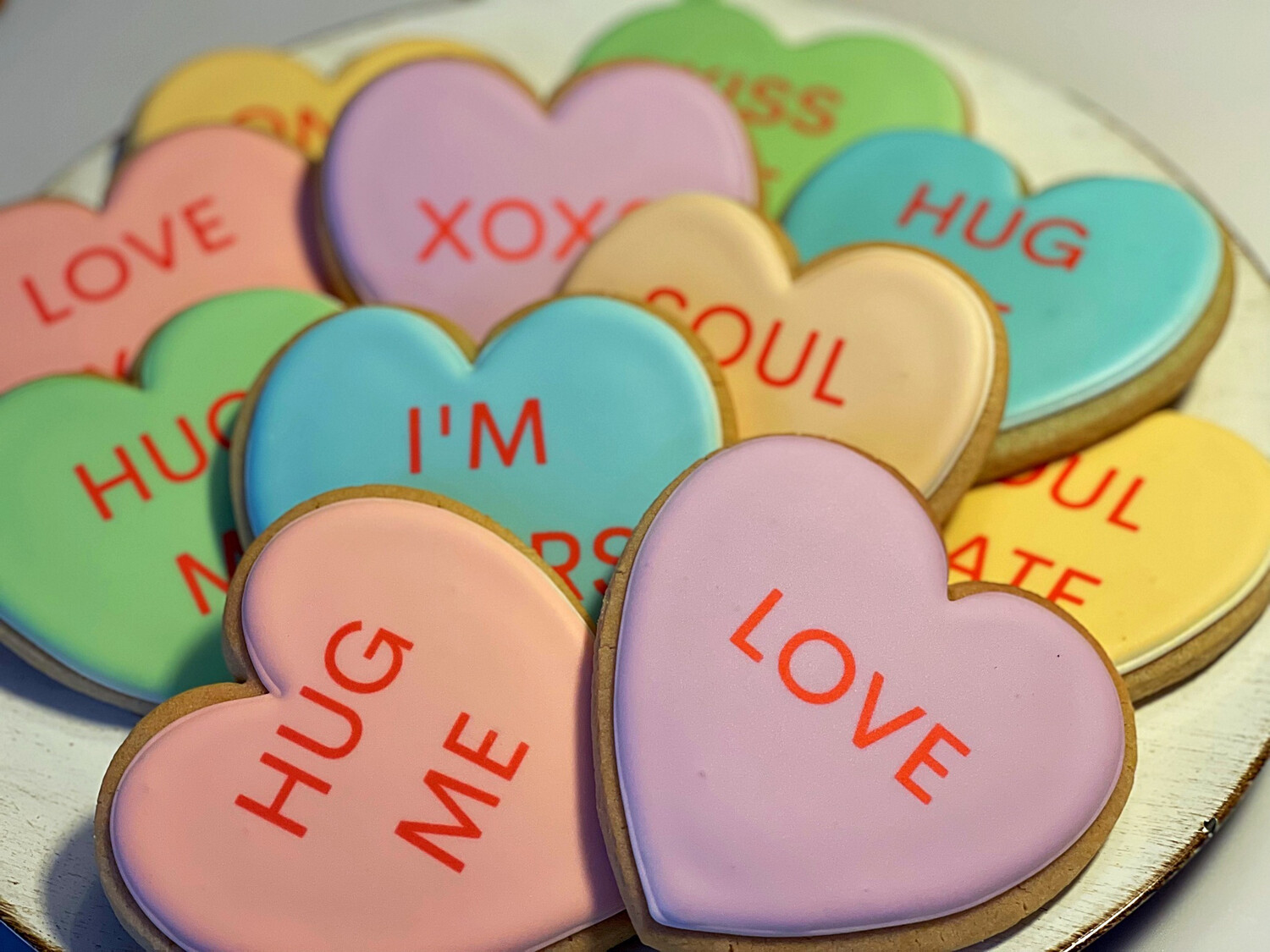 CUSTOM SHAPE EDIBLE IMAGE COOKIES (Dozen)