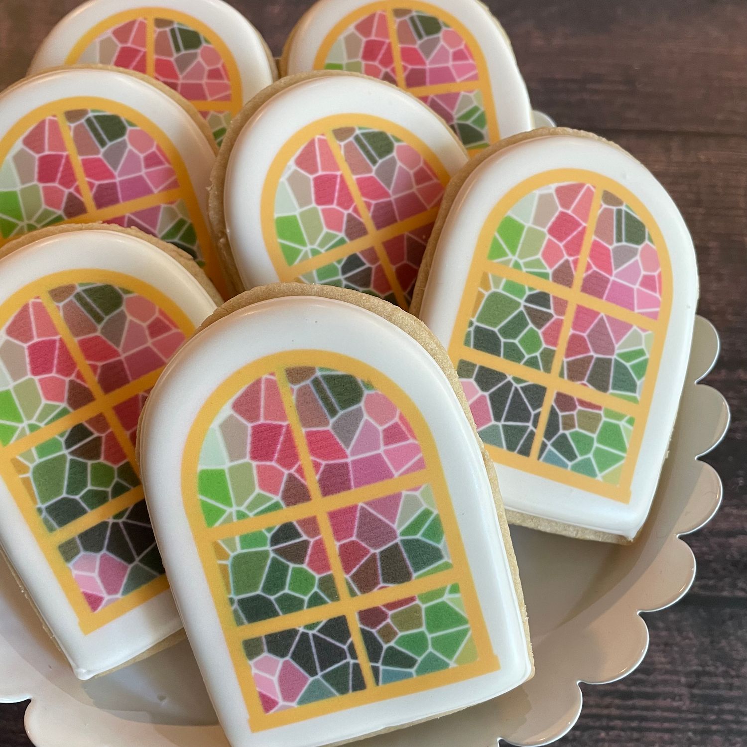 CUSTOM SHAPE EDIBLE IMAGE COOKIES (Dozen)