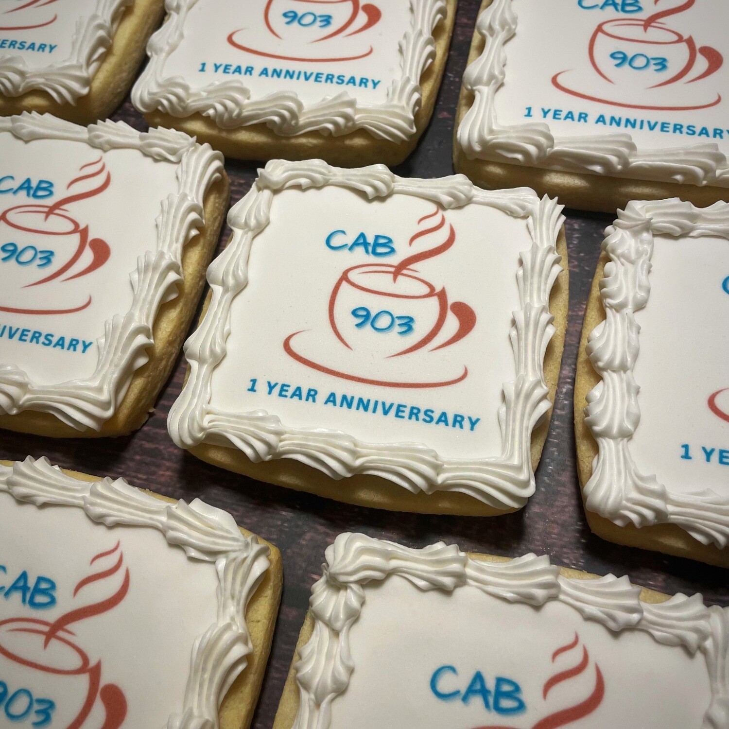 SQUARE EDIBLE IMAGE COOKIES (Dozen)