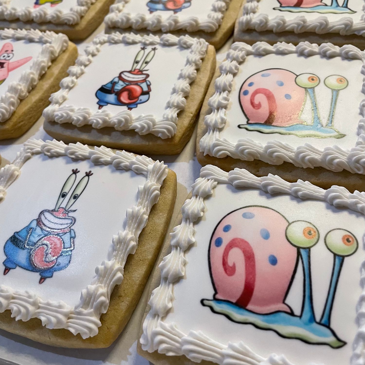 SQUARE EDIBLE IMAGE COOKIES (Dozen)