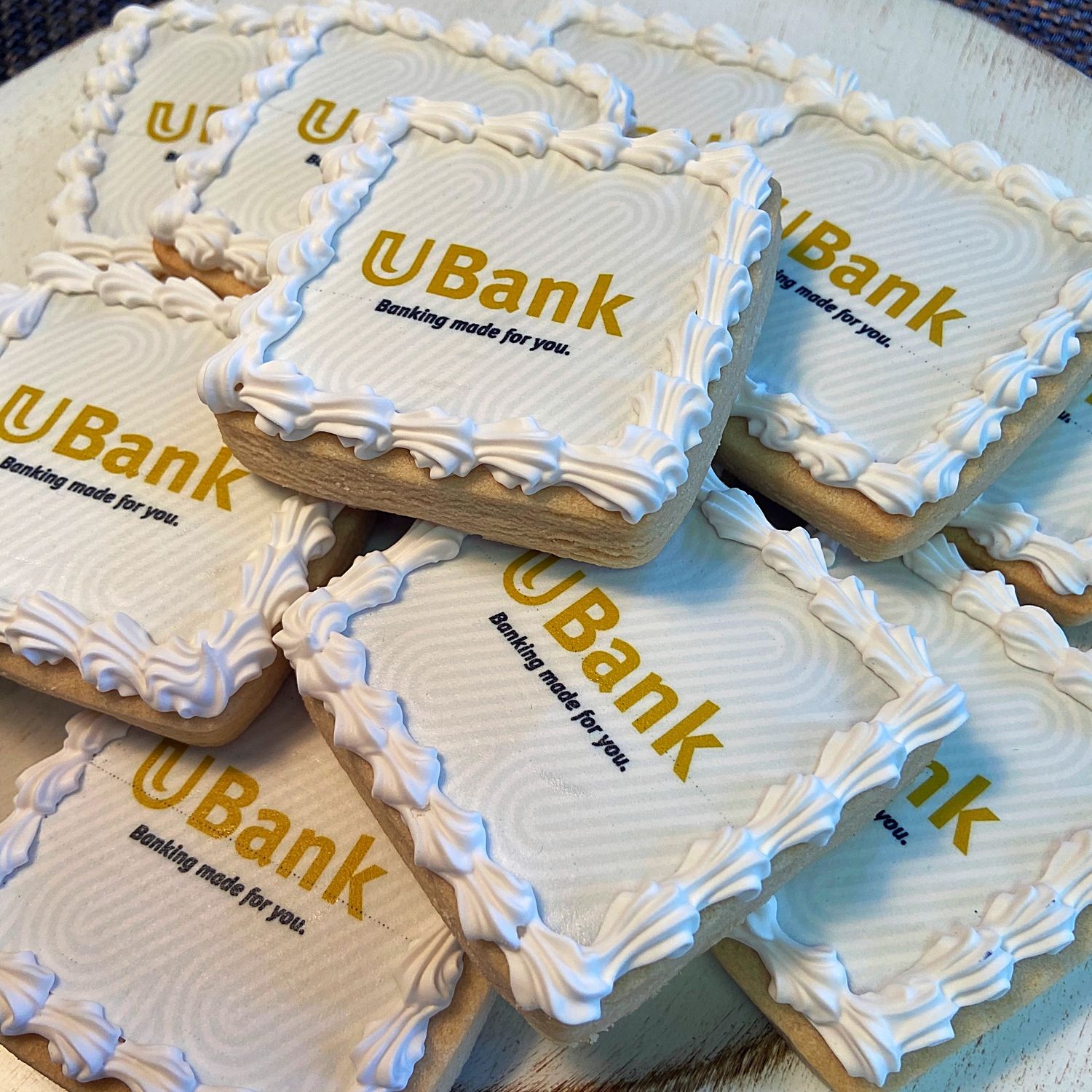 SQUARE EDIBLE IMAGE COOKIES (Dozen)