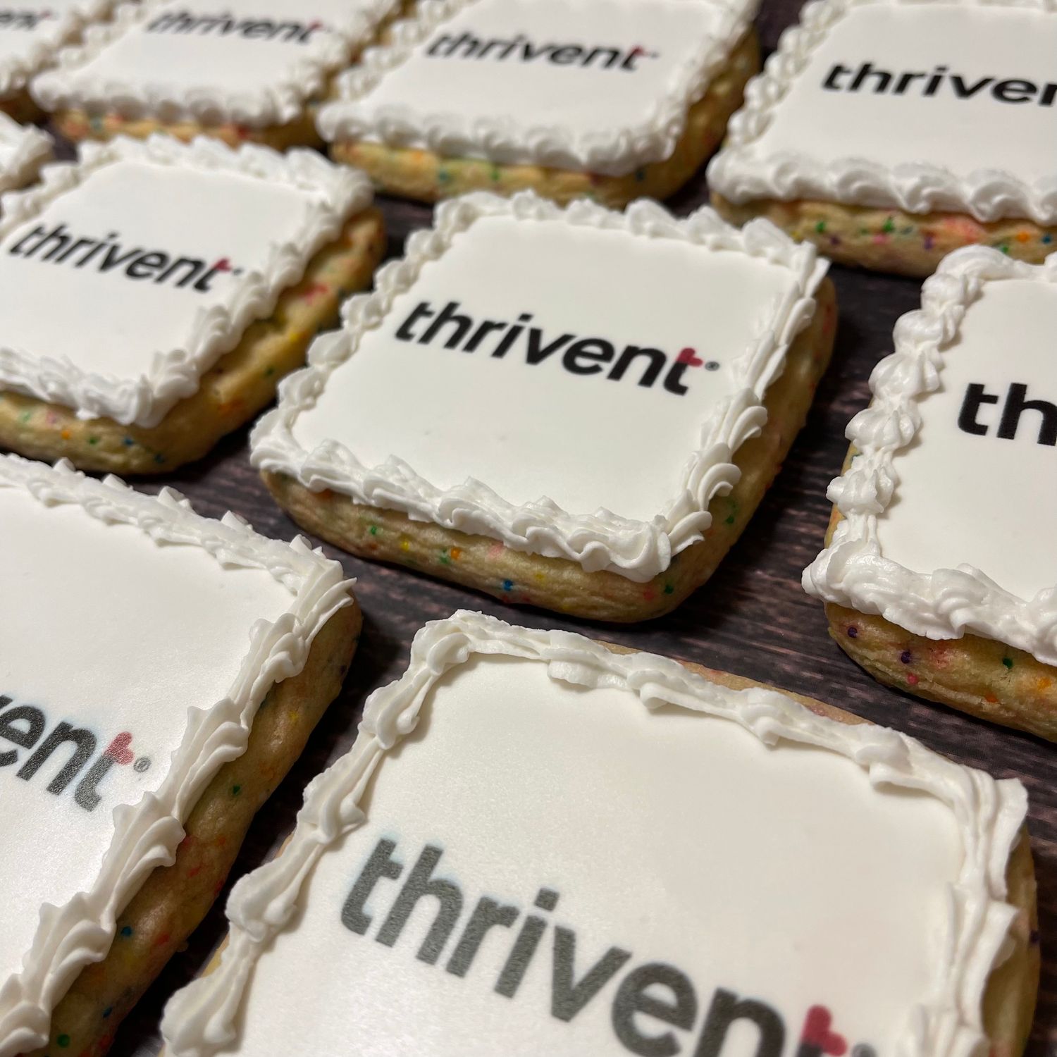 SQUARE EDIBLE IMAGE COOKIES (Dozen)