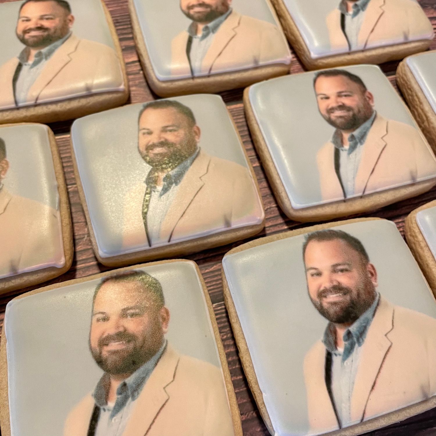 SQUARE EDIBLE IMAGE COOKIES (Dozen)