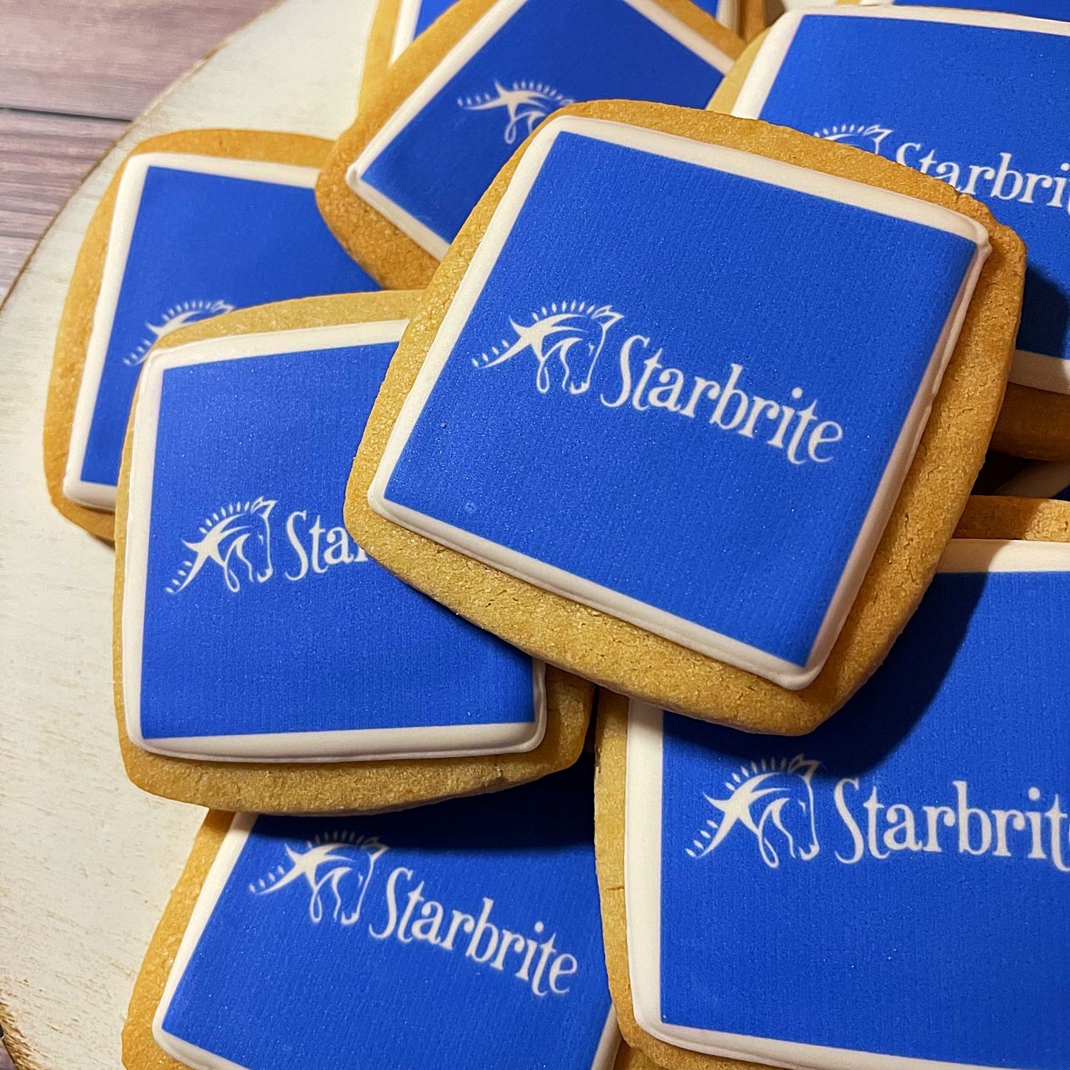 SQUARE EDIBLE IMAGE COOKIES (Dozen)