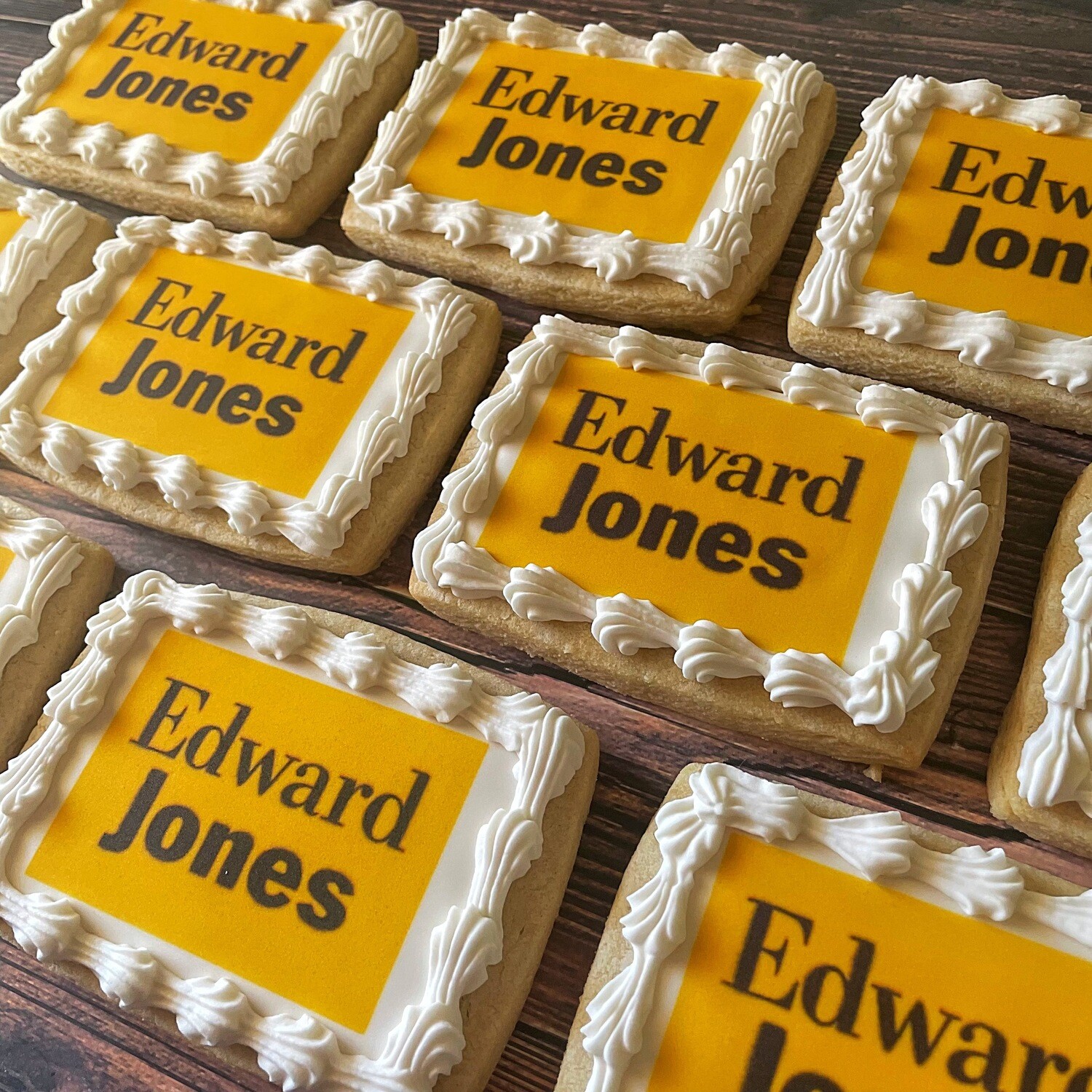 RECTANGLE EDIBLE IMAGE COOKIES (Dozen)