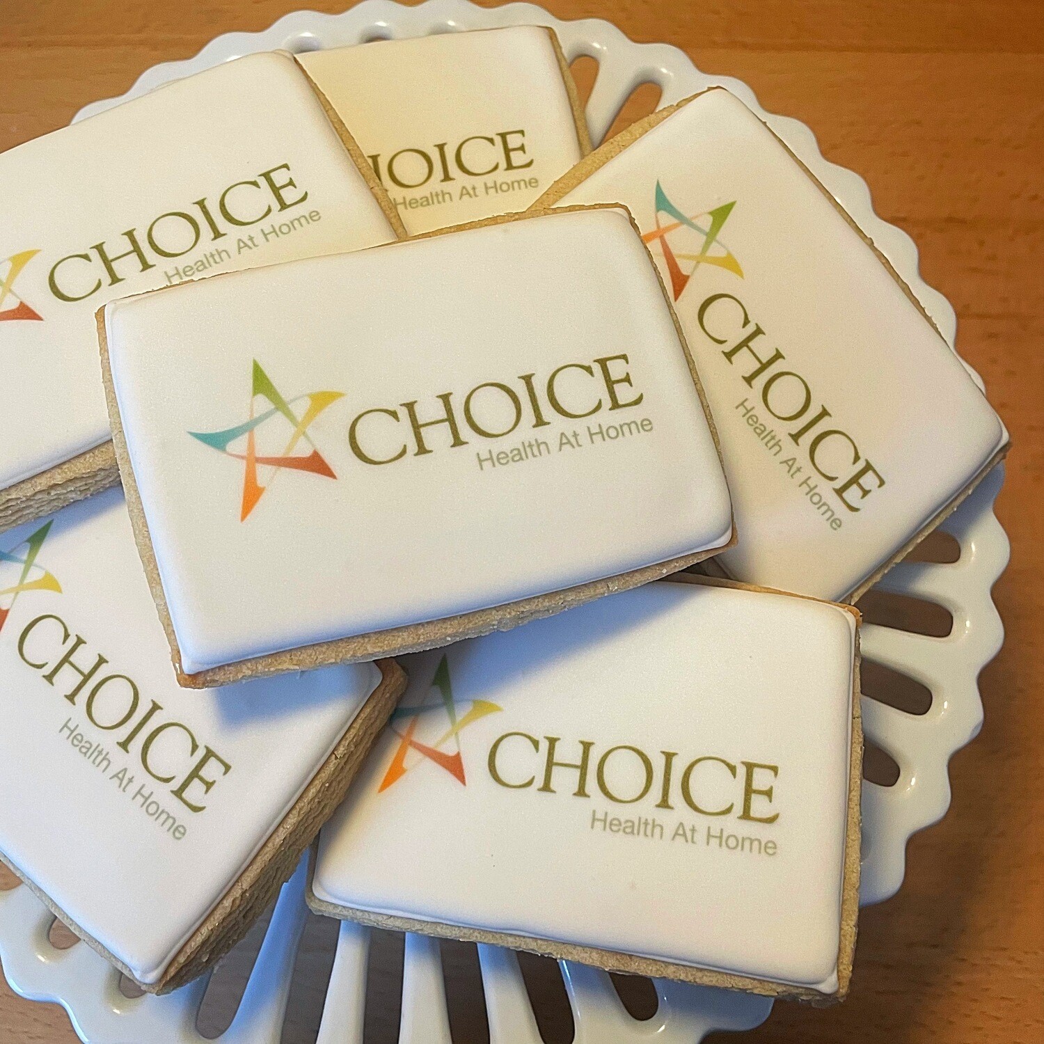 RECTANGLE EDIBLE IMAGE COOKIES (Dozen)