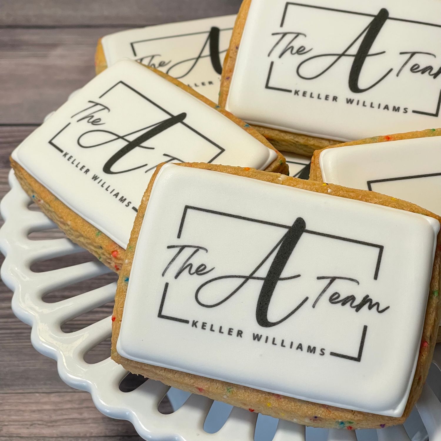 RECTANGLE EDIBLE IMAGE COOKIES (Dozen)