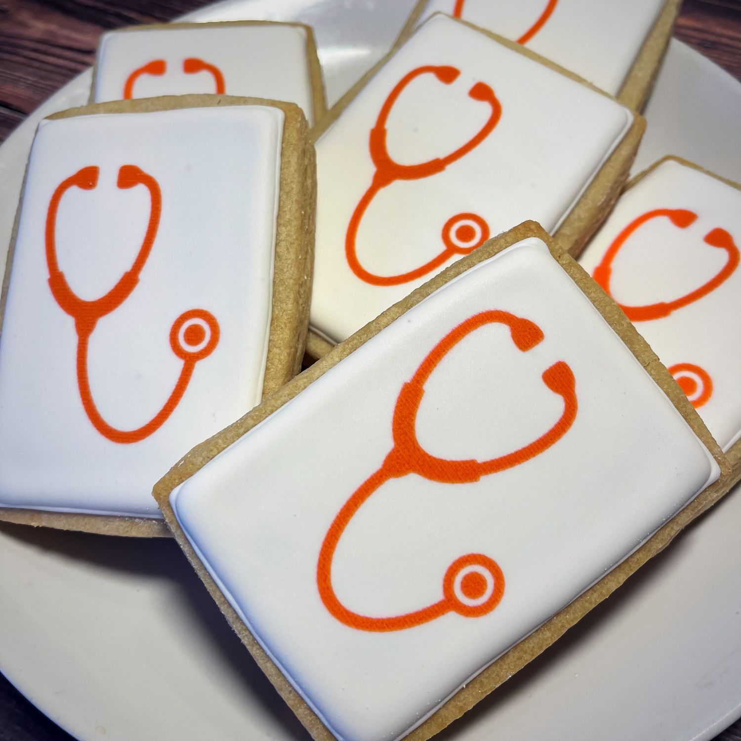 RECTANGLE EDIBLE IMAGE COOKIES (Dozen)