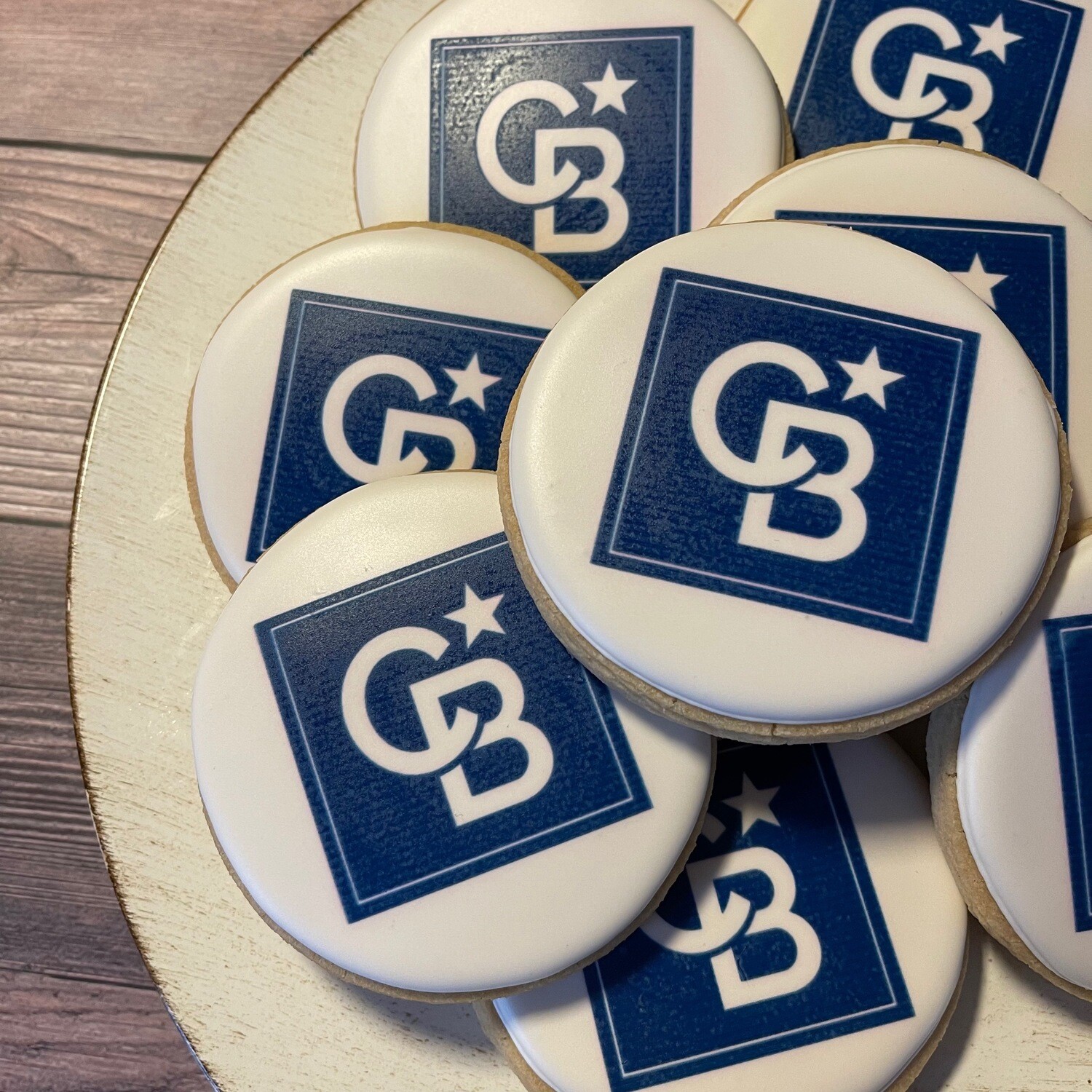 ROUND EDIBLE IMAGE COOKIES (Dozen)