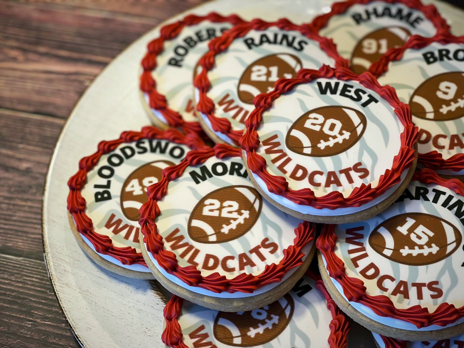 ROUND EDIBLE IMAGE COOKIES (Dozen)