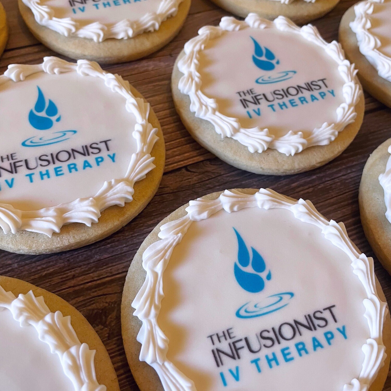 ROUND EDIBLE IMAGE COOKIES (Dozen)