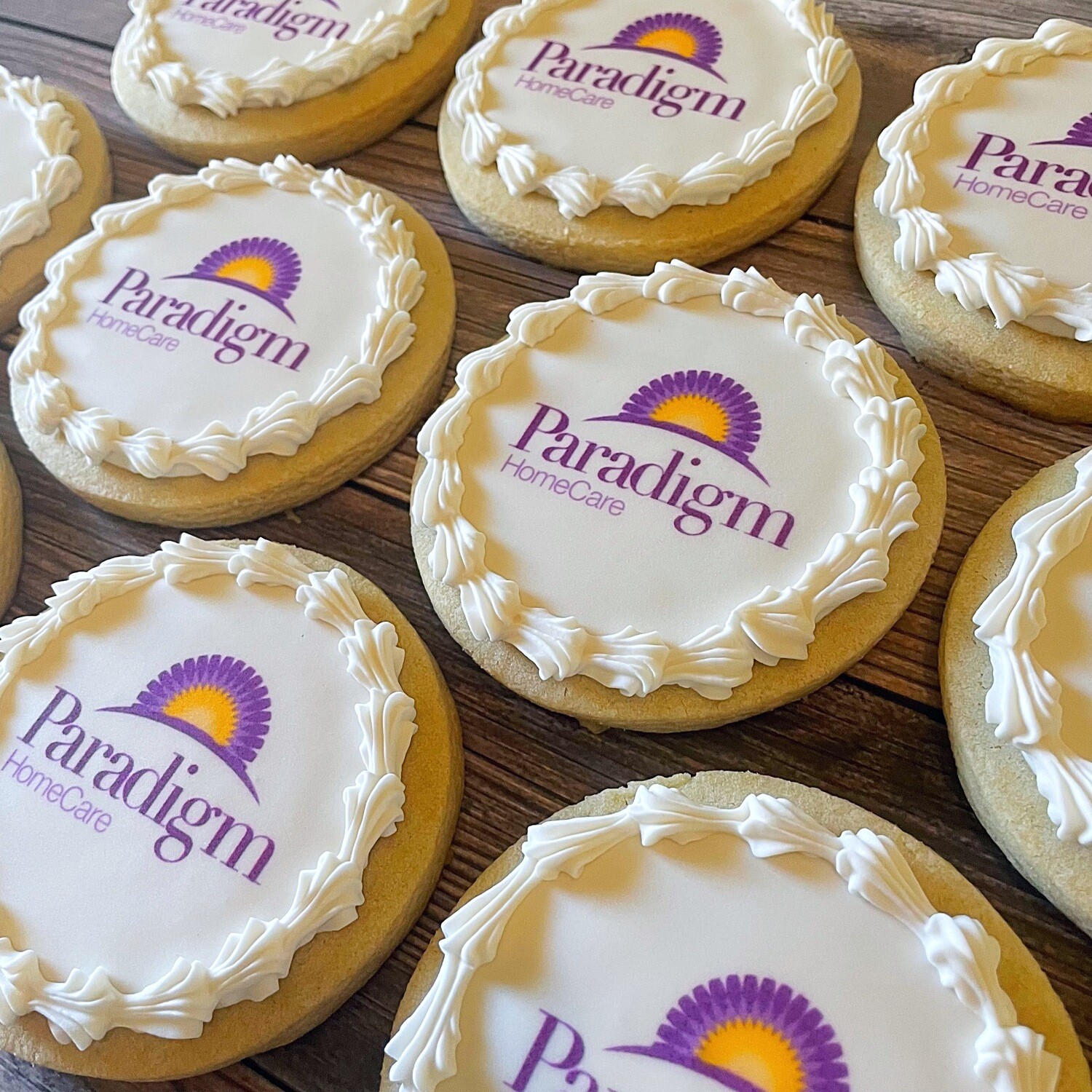 ROUND EDIBLE IMAGE COOKIES (Dozen)