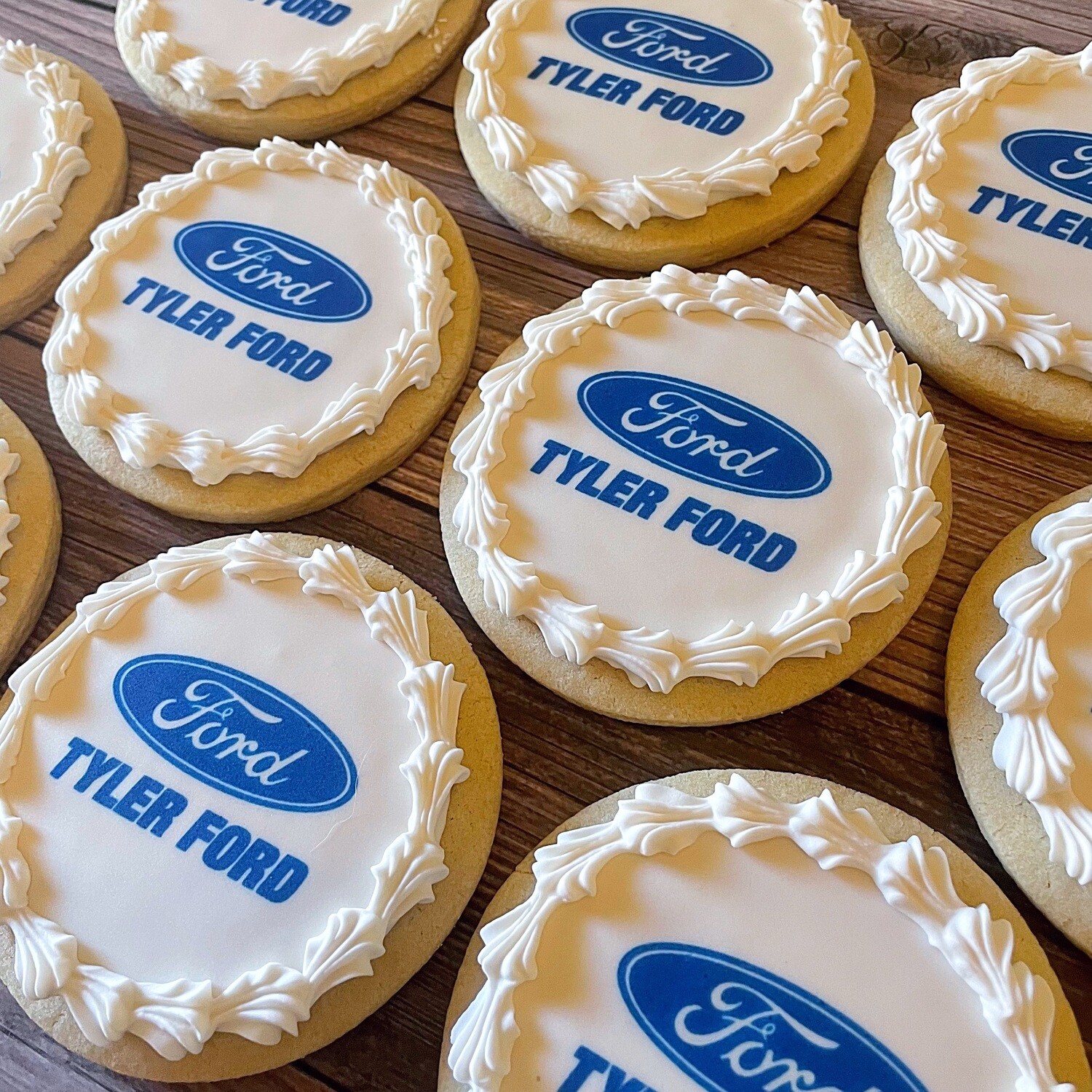 ROUND EDIBLE IMAGE COOKIES (Dozen)