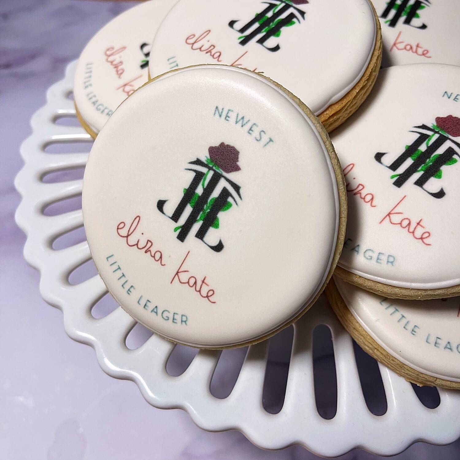 ROUND EDIBLE IMAGE COOKIES (Dozen)