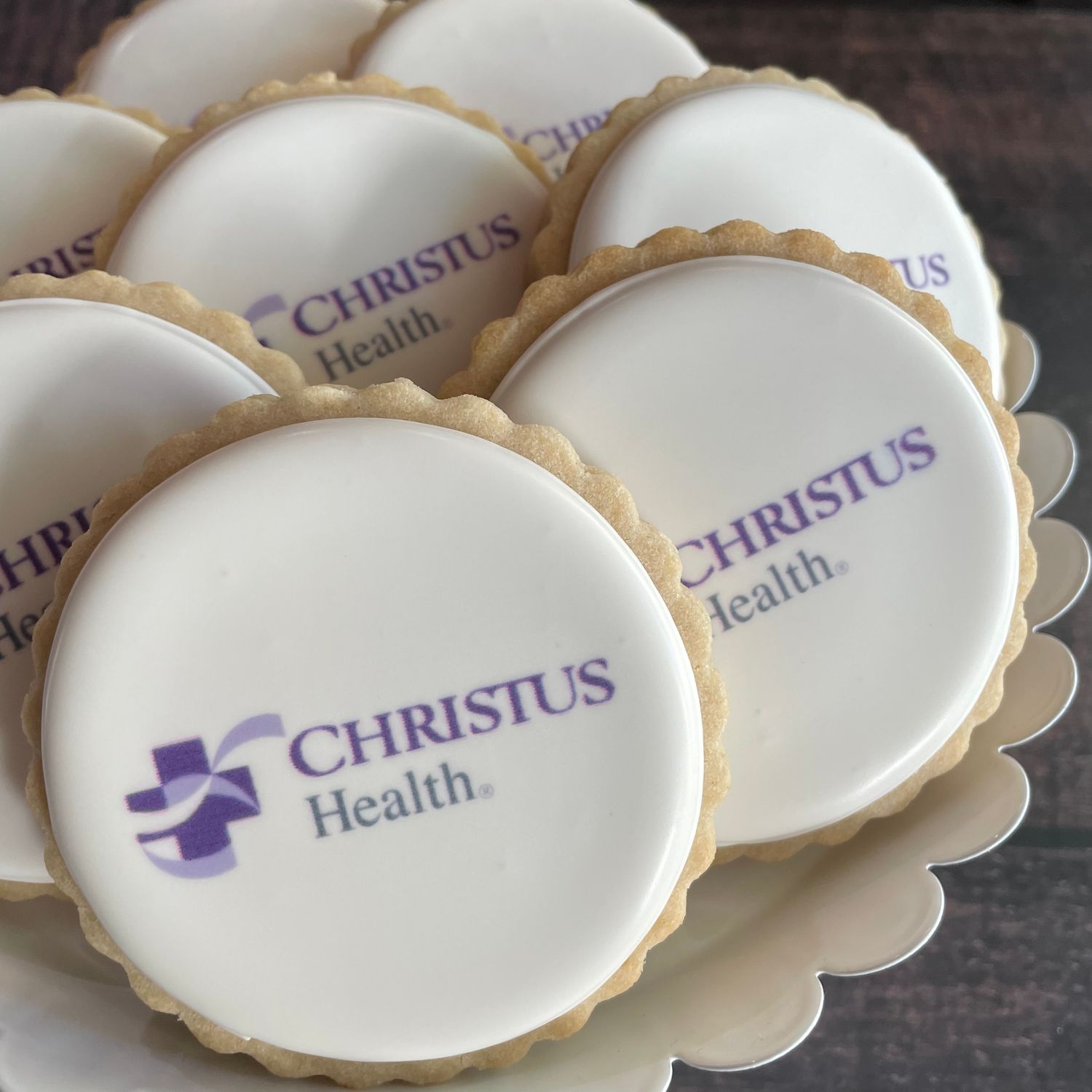 ROUND EDIBLE IMAGE COOKIES (Dozen)