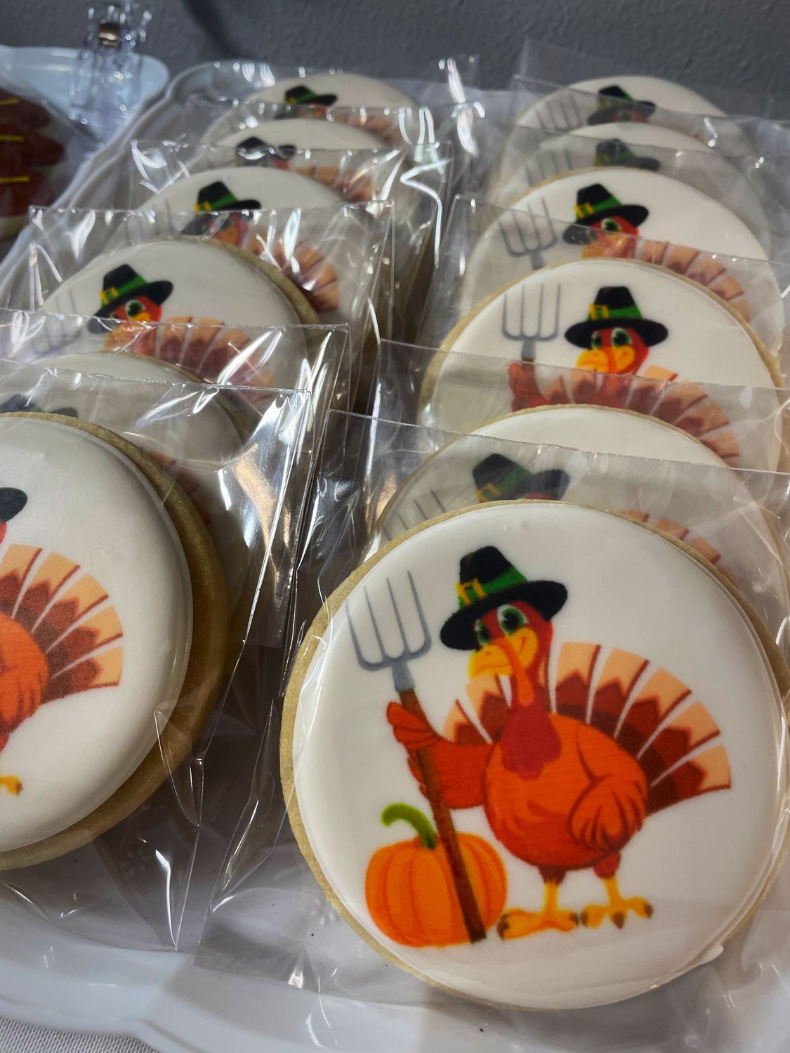 ROUND EDIBLE IMAGE COOKIES (Dozen)