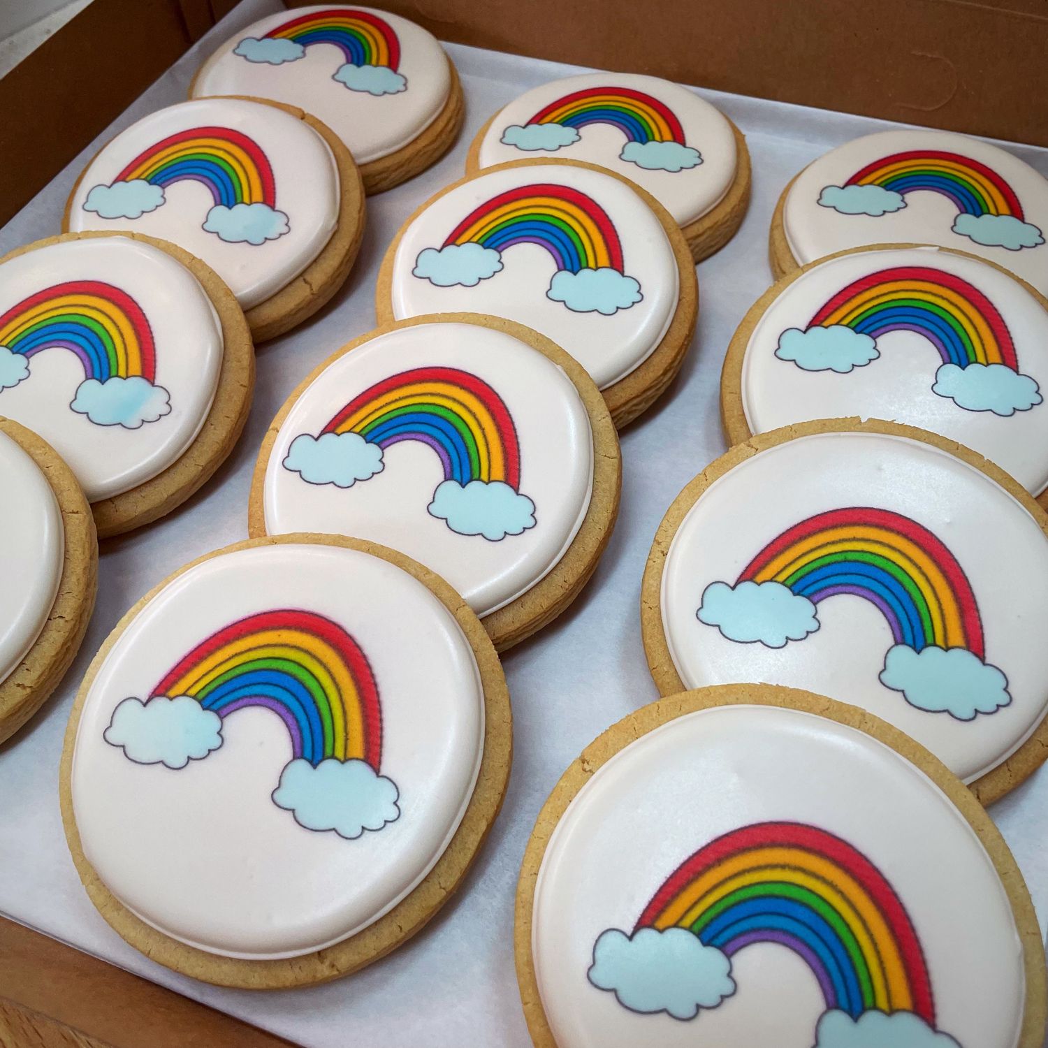 ROUND EDIBLE IMAGE COOKIES (Dozen)