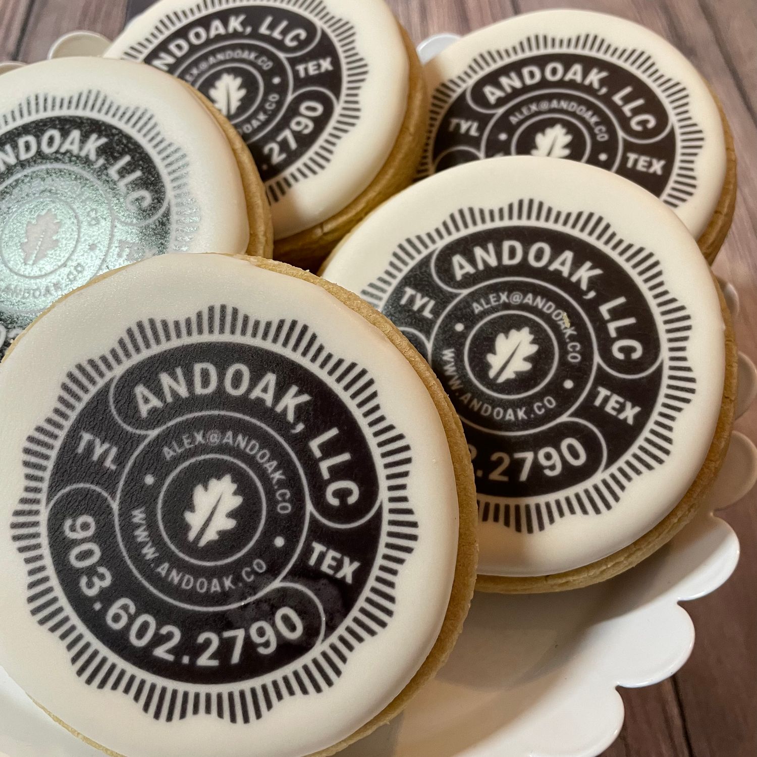 ROUND EDIBLE IMAGE COOKIES (Dozen)