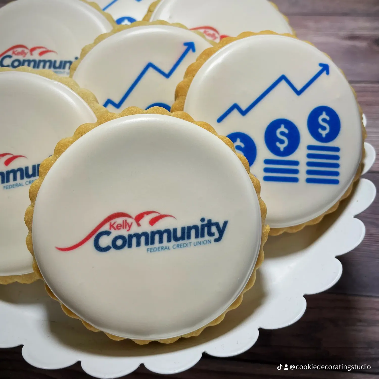 ROUND EDIBLE IMAGE COOKIES (Dozen)