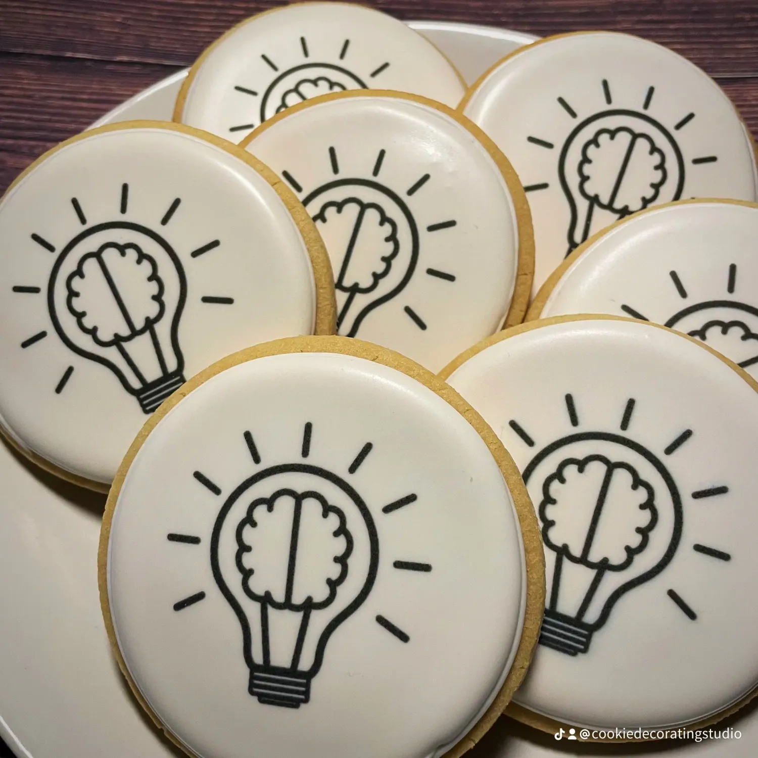 ROUND EDIBLE IMAGE COOKIES (Dozen)