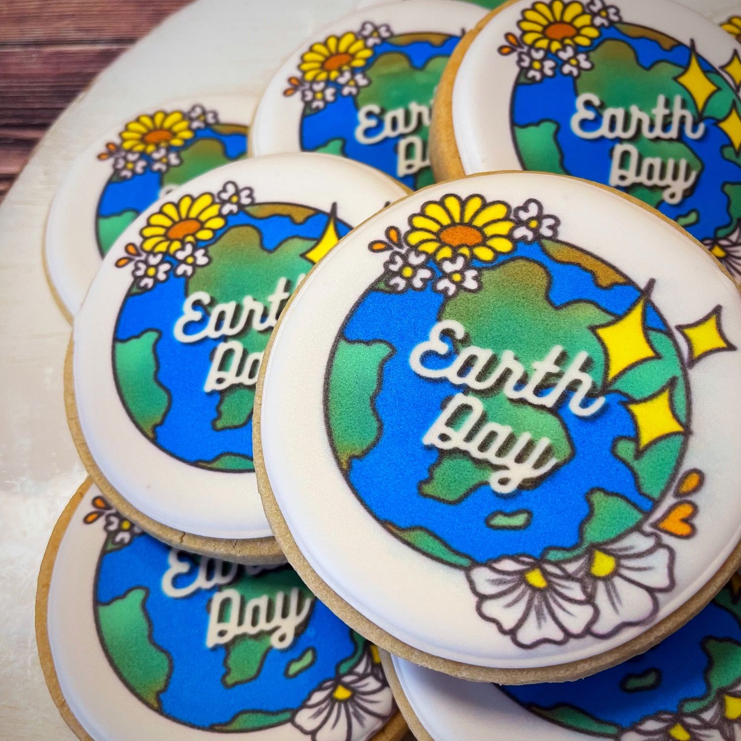 ROUND EDIBLE IMAGE COOKIES (Dozen)